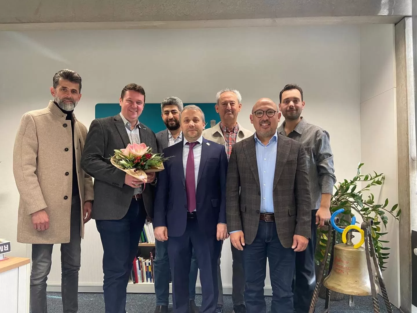 CASTROP-RAUXEL BRLEDİYE BAŞKANINA ZİYARET