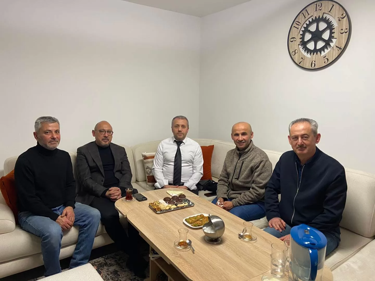 ÖMER YÜKSEK KARDEŞİMİZE HAYIRLI OLSUN ZİYARETİ